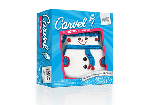Carvel Ice Cream Cake, Snowman – Limited Edition