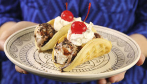 Ice cream tacos