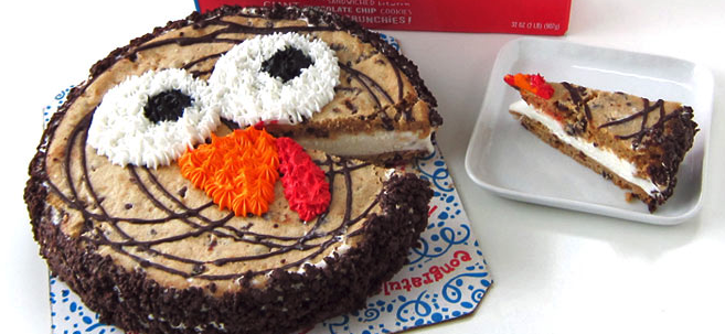 Gobble Gobble Cookie Cake