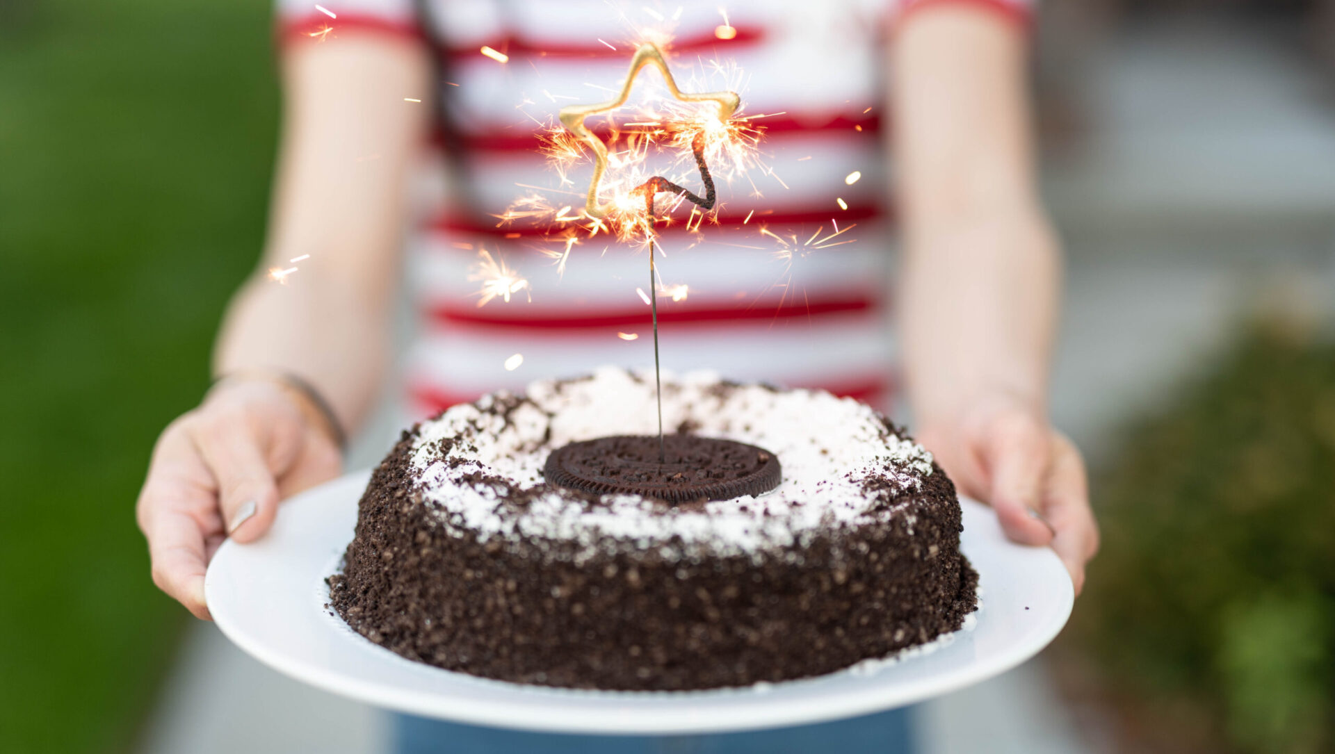 Oreo cookie cake