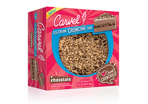 Carvel Lil' Love Ice Cream Cake, Chocolate and Vanilla Ice Cream and  Crunchies,25floz, Frozen