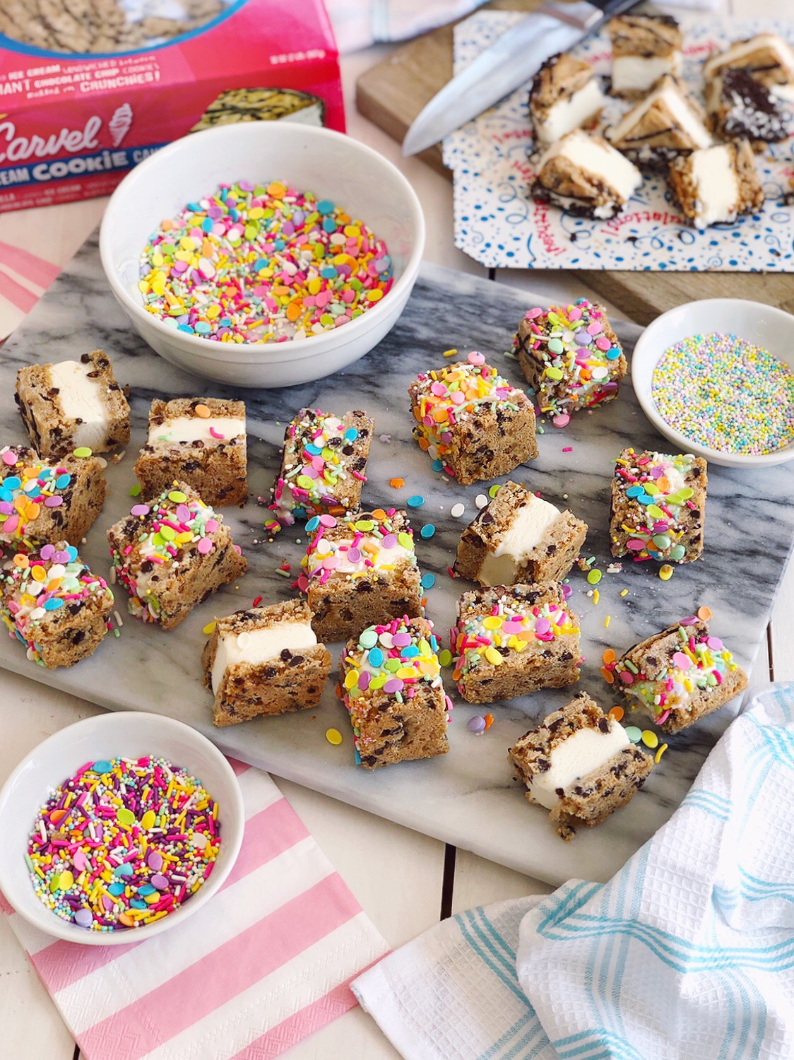 Summer Party Ideas cookie cake