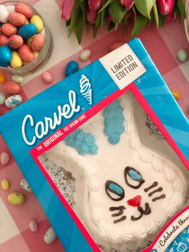 carvel bunny ice cream cake