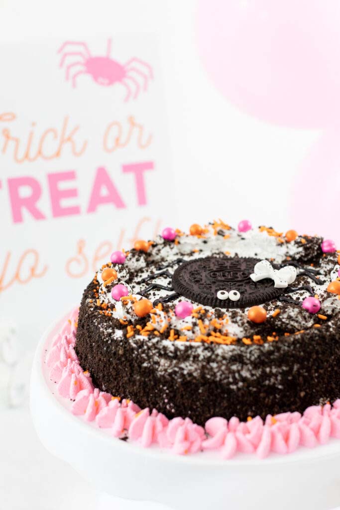 Halloween Cake Ideas Spider Cake