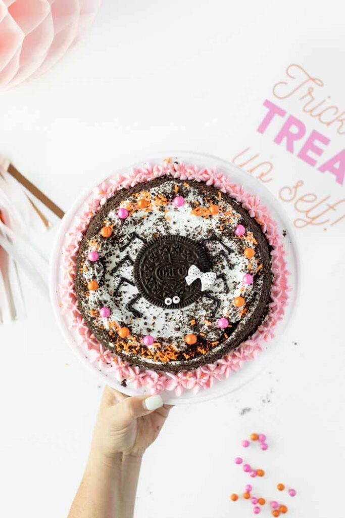 Halloween Cake Ideas Spider Cake