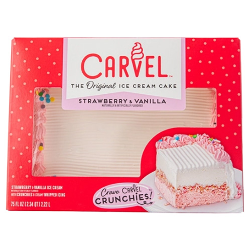 Carvel® Family Size Ice Cream Cake-Strawberry